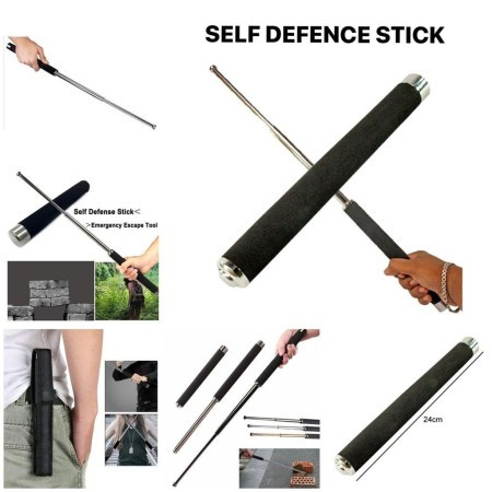 (26 Inchi) Self-Defense Stick with Bag