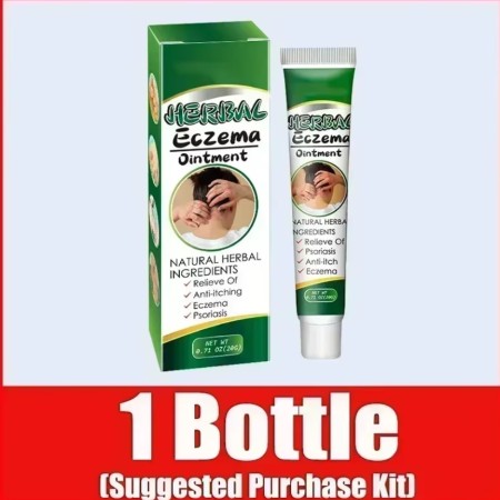 (01 pes)ত্বকের সোরিয়াসিস একজিমা চুলকানি জন্য হারবাল অ্যান্টিব্যাকটেরিয়াল ক্রিম ⭐️⭐️⭐️⭐️⭐️4.9/1290+ Reviews