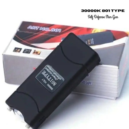 801 Type Self-Defense Shock Device (30000k Volts)  নিরাপত্তার চিন্তা? এই কমপ্যাক্ট 30000K stun gun পকেটে ফিট হয় এবং powerful electric shock দিয়ে আক্রমণকারীকে থামায়। Built-in flashlight রাতে অতিরিক্ত সুরক্ষা দেয়। Rechargeable এবং বাংলাদেশে self-defense-এর 