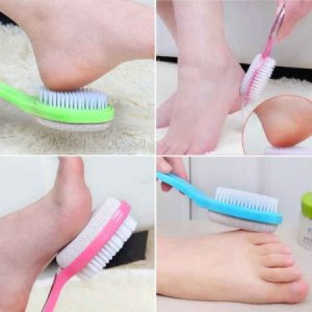 Product details of 4 Step Multi-use Foot Care Brush Pedicure Paddle: