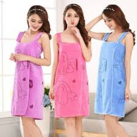 Bathroom Women Microfiber Bath Towels 