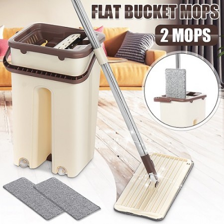 Scratch Cleaning Mop and Bucket System