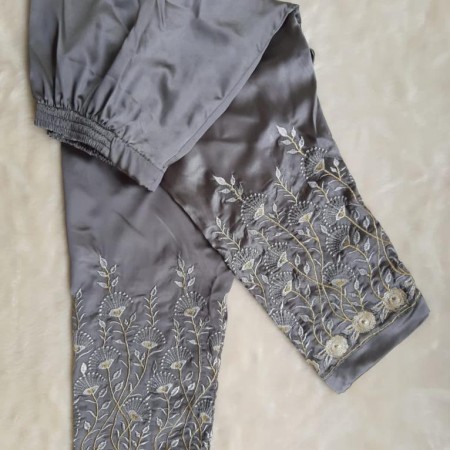 Cigarette Pant- Japanese satin (BLZ-10)