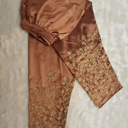 Cigarette Pant- Japanese satin (BLZ-12)