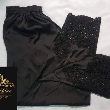 Cigarette Pant- Satin (BLZ-20)