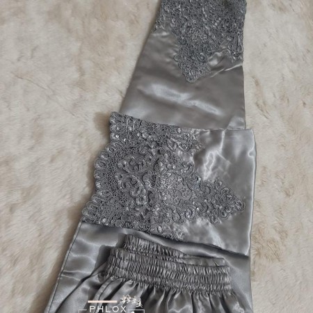 Cigarette Pant- Satin (BLZ-50)