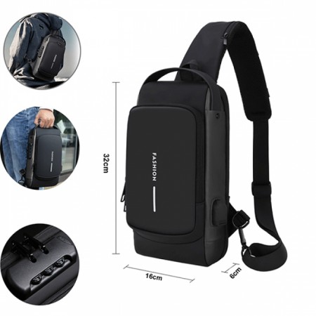 Cross Body Bag BLACK Color