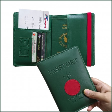 Passport Covers Holder Wallet Case (GREEN)