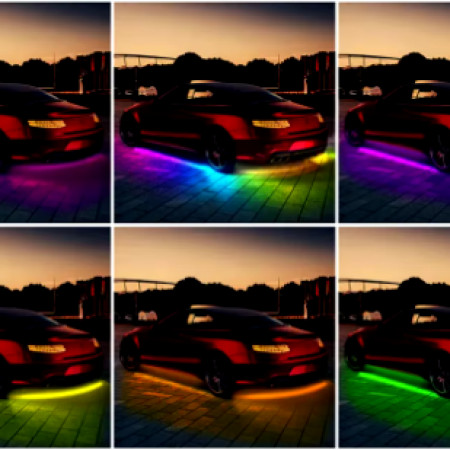 SEAMETAL-Car Flexible Strip Light, LED Underbody Light