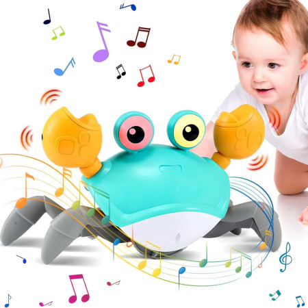 TechToys™ Cute Dancing Crab Toy with USB Rechargeable(TRL)