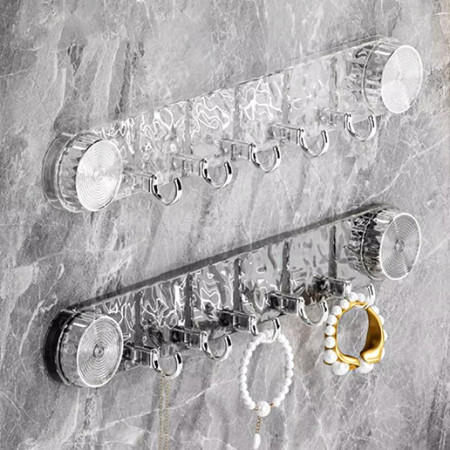 (2 PES)Hooks Rotating Suction Cup Hooks