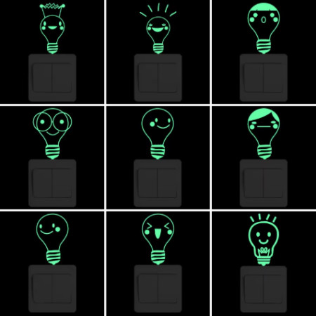 Luminous Switch Sticker Glow in the Dark