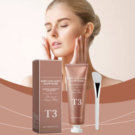 Baby Collagen Glow T3 Mask(অর্জিনাল কোরিয়ান)