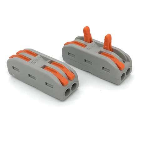 (5 pes)Universal Electrical Cable Wiring Connector(2 in 2)