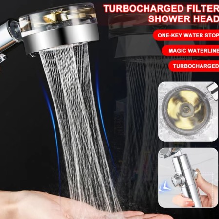 360 Degree Rotating Shower Head