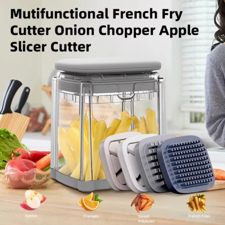 Multifunctional Manual Kitchen Chopper Box Vegetable Cutter